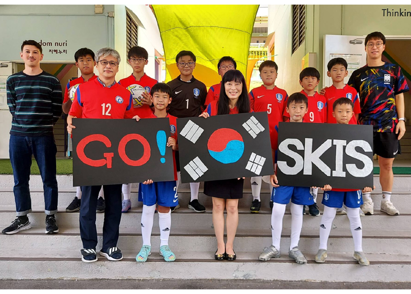 (초등) 스위스 대사배 싱가포르 전국 초등 축구대회 출정식