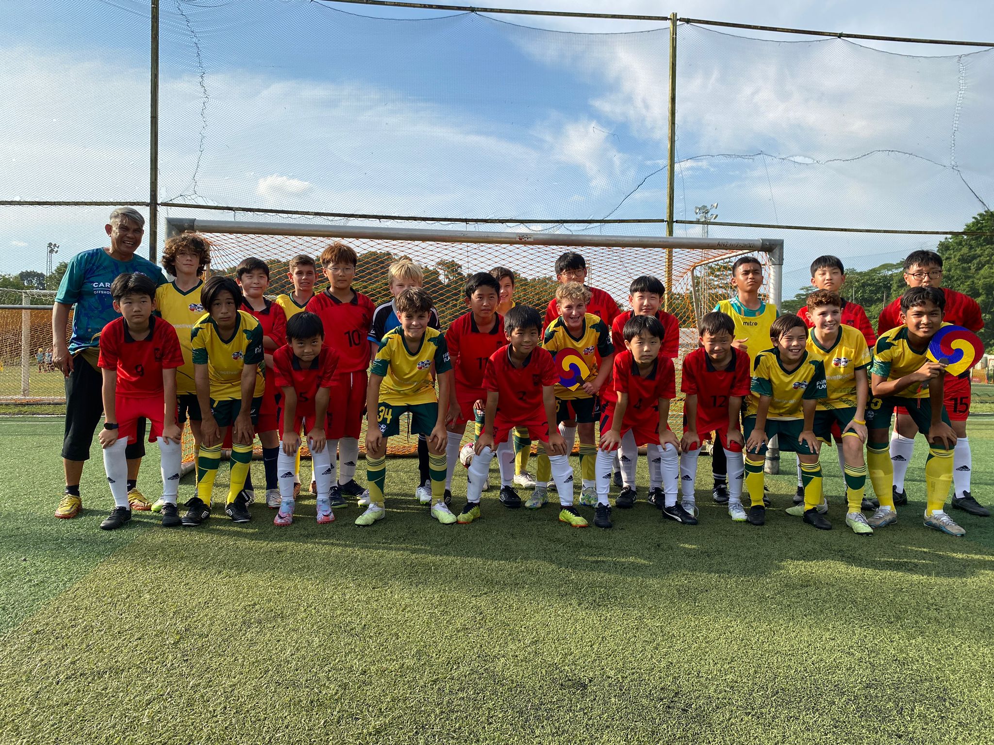 SKIS 초등 축구대표팀 평가전(호주, 뉴질랜드 연합팀)