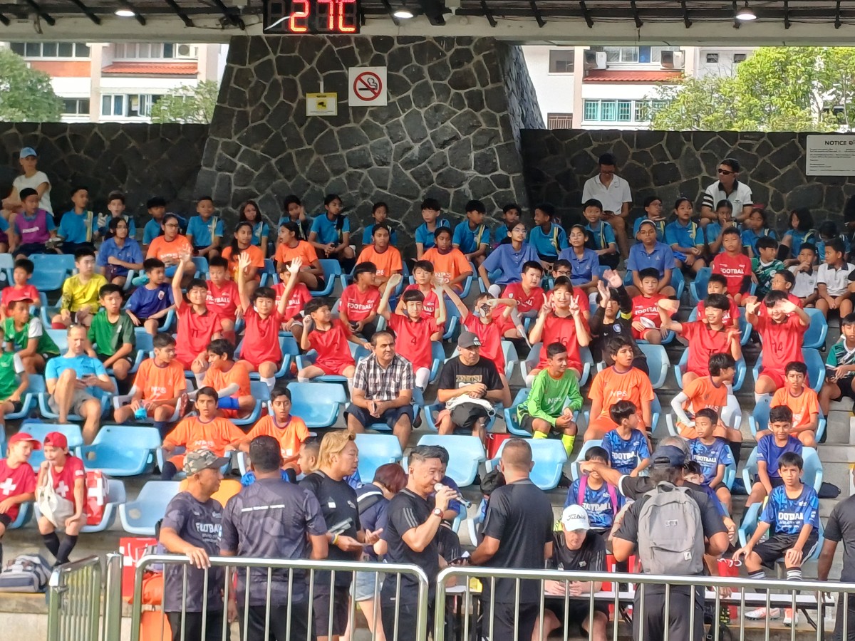 SKIS 초등 축구대표팀 싱가포르 축구대회 참가